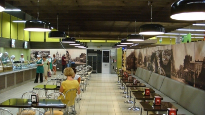 Как выглядит новое кафе в сети супермаркетов NOVUS