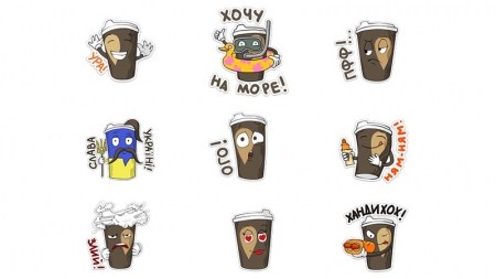 WOG CAFE выпустила забавные стикеры для Telegram-пользователей