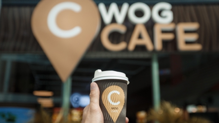 В Киеве открылось еще одно WOG CAFE