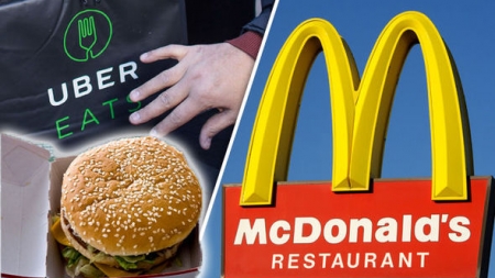 McDonaldʼs запустил доставку еды в Москве