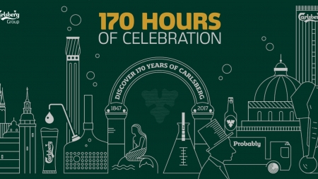 170 лет за 170 часов: грандиозный юбилей Carlsberg Group в Копенгагене