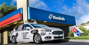 Ford и Domino’s Pizza протестируют доставку пиццы на беспилотных машинах