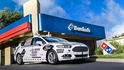 Ford и Domino’s Pizza протестируют доставку пиццы на беспилотных машинах
