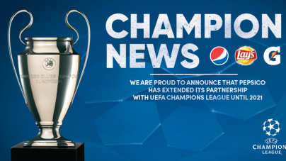 PepsiCo продовжує міжнародний договір про партнерство з Лігою чемпіонів УЄФА