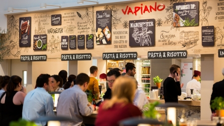 Сеть Vapiano планирует расшириться до 7 ресторанов в Украине за три года