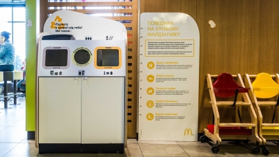 Макдональдз в Україні запускає проєкт сортування й перероблення відходів із залів ресторанів