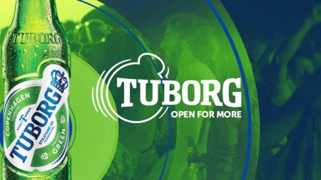 Бренд TUBORG розпочинає співпрацю із ДЕВІДОМ ҐЕТТОЮ